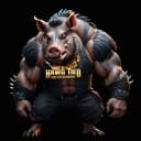 HAWGTIED mascot