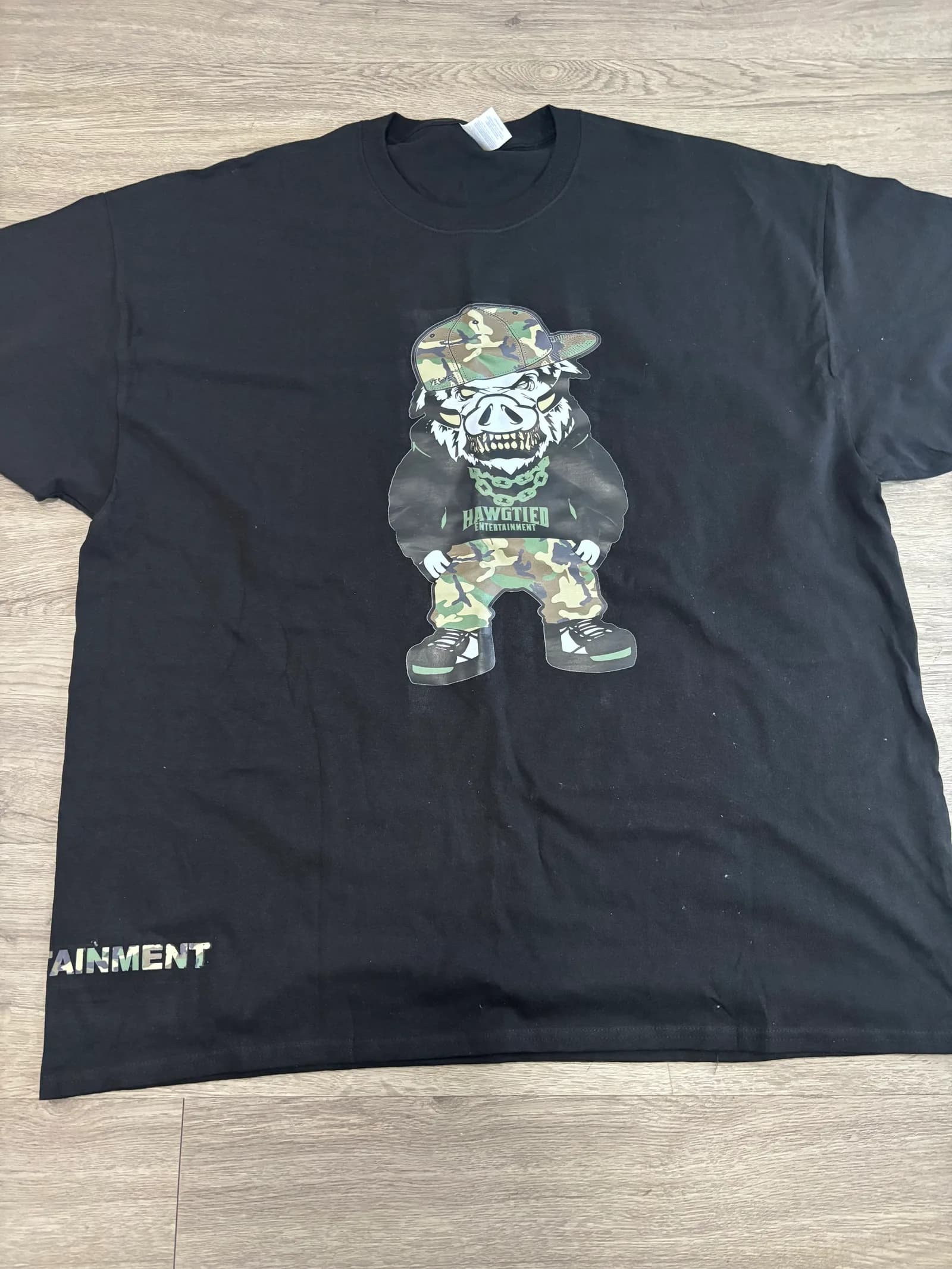 HAWG MASCOT TEE — CAMO (back)