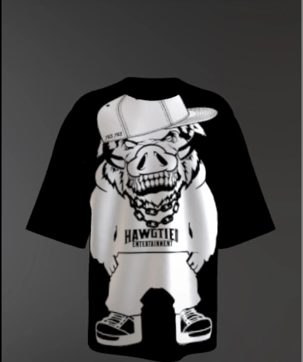 HAWGTIED MONO TEE (front)